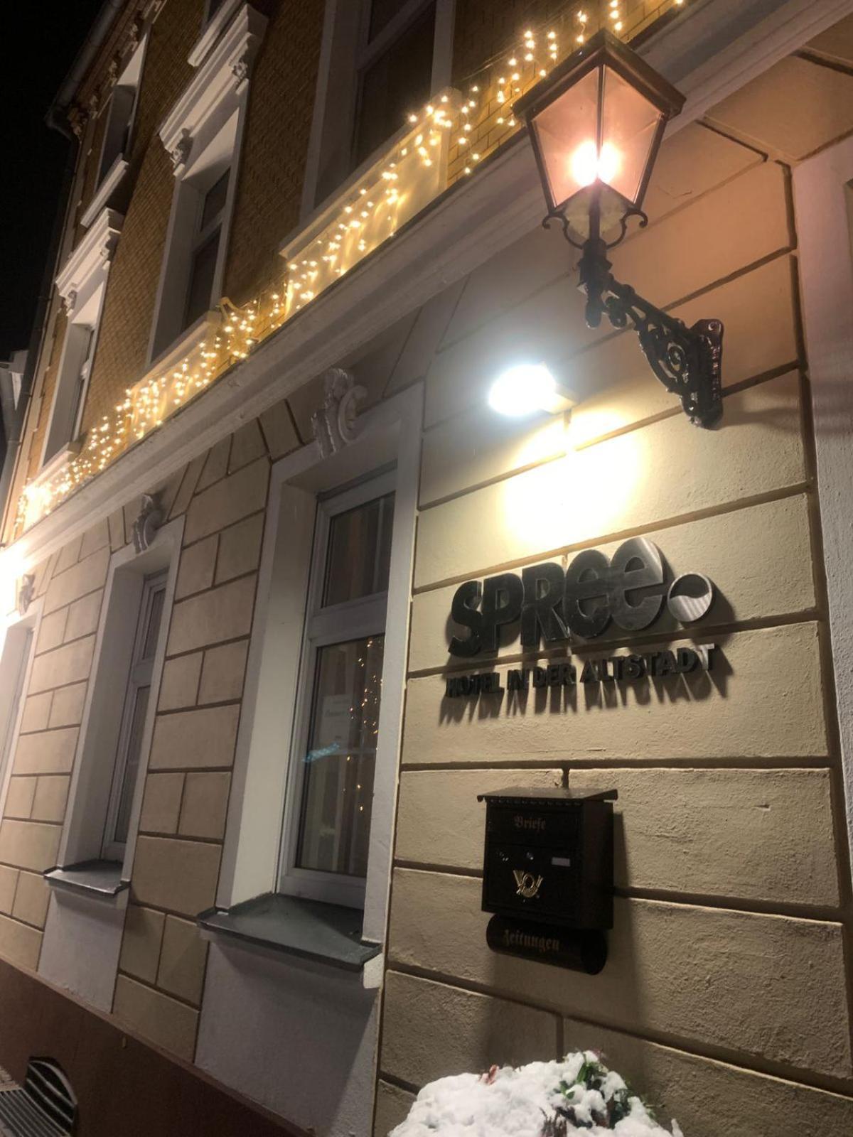 Spree Hotel In Der Altstadt Lübbenau Exterior foto
